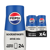 Sodastream Pepsi Drink Mix 4 Pack 440ml