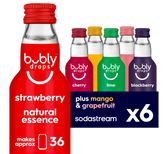 Sodastream bubly drops® Tropical Original Variety Natural Flavor Essence 6 Pack 40ml