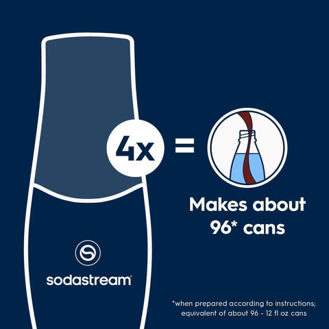 Sodastream Pepsi Wild Cherry Zero Sugar Drink Mix 4 Pack 440ml