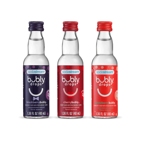 Sodastream bubly drops® Berry Bliss Variety Natural Flavor Essence 3 Pack 40ml
