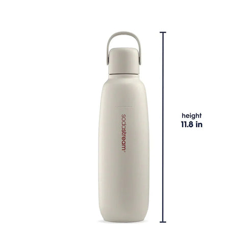 Sodastream Fizz & Go™ Insulated Stainless Steel Bottle Sand 30.4 oz