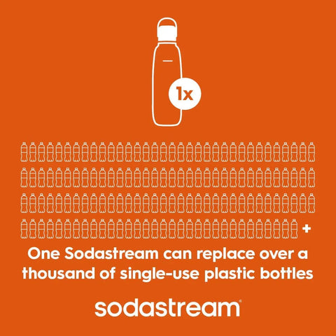 Sodastream Fizz & Go™ Insulated Stainless Steel Bottle Sand 30.4 oz