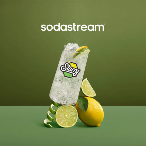 Sodastream STARRY® Lemon Lime Zero Sugar Drink Mix 4 Pack 440ml